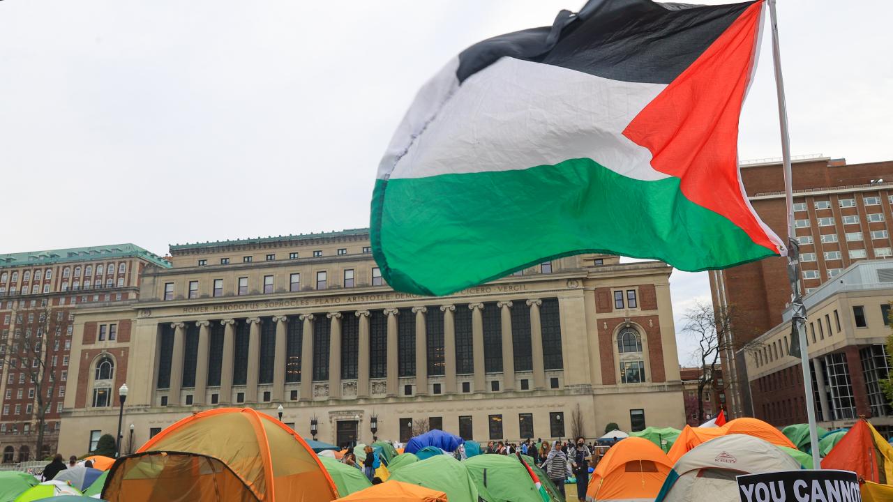 ABD'de üniversitelerdeki Filistin'e destek sürüyor