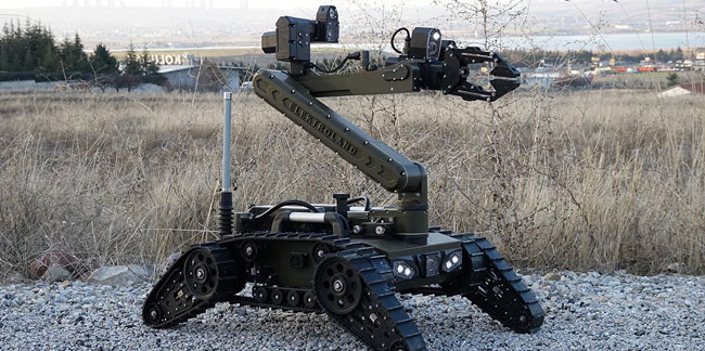 Türk güvenlik robotları ABD'de tanıtıldı