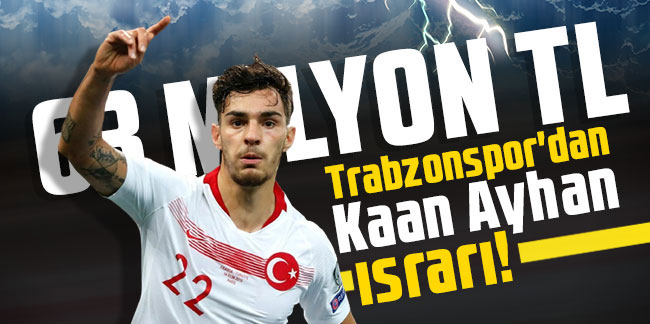 Trabzonspor'da gözler Kaan Ayhan'da