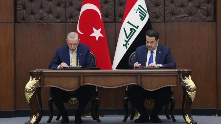 Türkiye ile Irak arasında 26 anlaşma imzalandı!