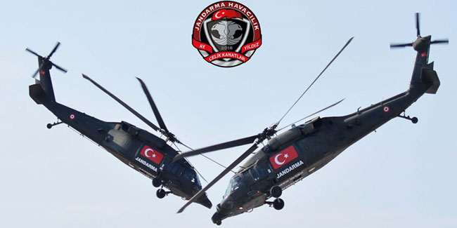 Jandarma Çelik Kanatlar Rize'de gösteri uçuşu yapacak
