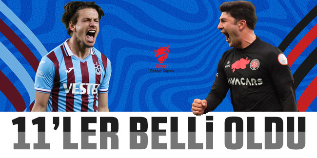 Trabzonspor - Karagümrük maçının 11'leri belli oldu