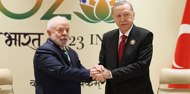 Erdoğan Brezilya Devlet Başkanı ile görüştü: Taziye dileklerini iletti
