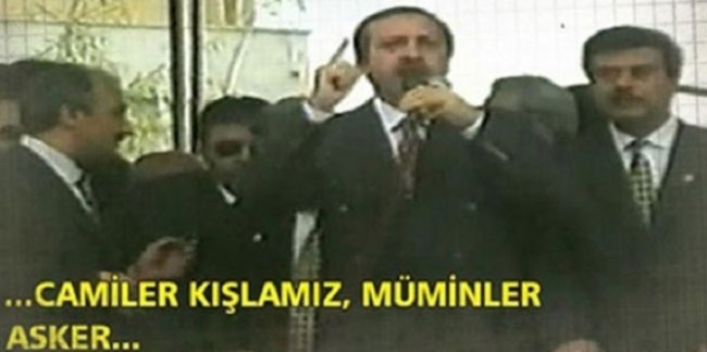 Tarih'te bugün (12 Aralık): Erdoğan "Asker Duası" okuduğu için yargılandı