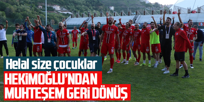 Hekimoğlu Trabzon ezdi geçti!