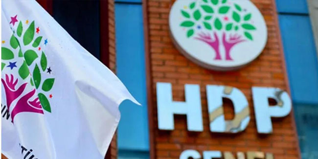 Savcı HDP için mütalaasını verdi: Kapatma ve siyasi yasak talebi