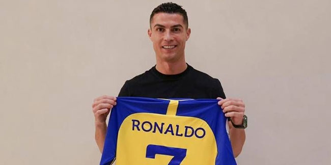 Al Nassr'a imza atan Ronaldo, yıllık maaşı en yüksek sporcu olacak