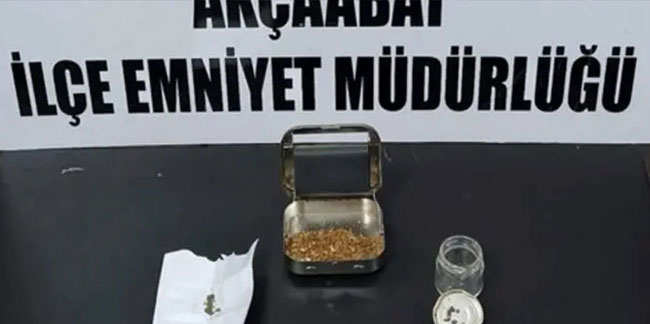 Trabzon'da uyuşturucu ve tohumlarına el konuldu!