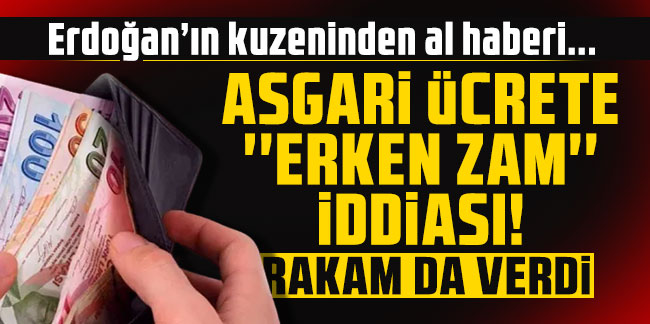 Erdoğan'ın kuzeninden al haberi... Asgari ücrete erken zam iddiası! Rakam da verdi