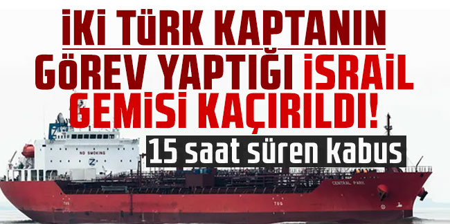 Aden Körfezi'nde Türk denizcilerin bulunduğu gemi 15 saat sonra kurtarıldı
