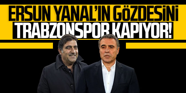 Ersun Yanal'ın gözdesini Trabzonspor kapıyor!