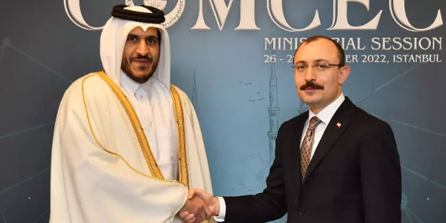 Bakan Muş, Katar Ticaret ve Sanayi Bakanı ile görüştü