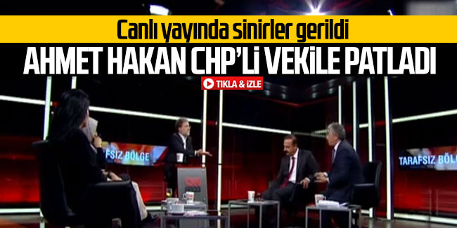 Ahmet Hakan CHP'li vekile patladı: Bana ne sizin ittifakınızdan