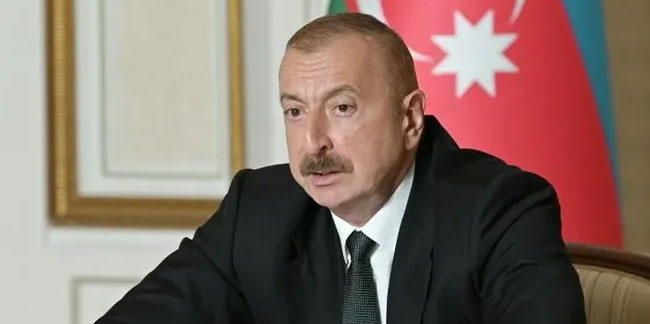 Aliyev'den Ermenistan'a: ''Barış imzalamaya hazırız''