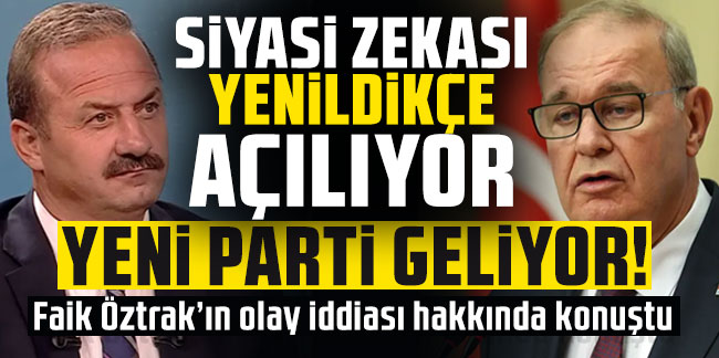 Yavuz Ağıralioğlu'ndan Faik Öztrak'ın olay iddiasına yorum: Siyasi zekası yenildikçe açılıyor