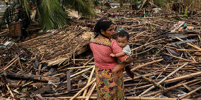 Myanmar’daki Mocha Kasırga’sında can kaybı 41’e yükseldi