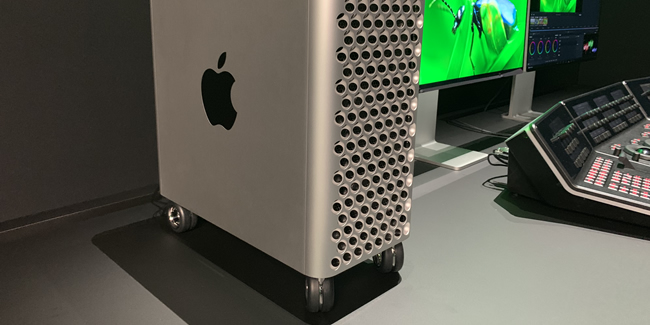 3 bin 200 TL'lik Mac Pro tekerleklerinde kilit sistemi bulunmuyor