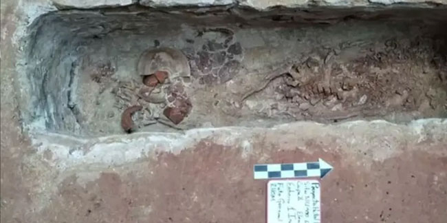 Ülkede tarihi keşif! 11 gizli mezar ile 1000'den fazla arkeolojik eser bulundu