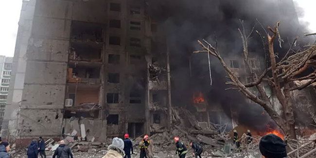 Çernihiv’de sivil yerleşim alanları vuruldu: 1 ölü