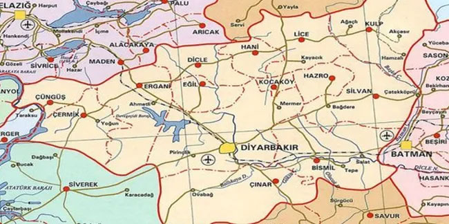 Erdoğan'ın imzasıyla Diyarbakır il sınırı değişti!