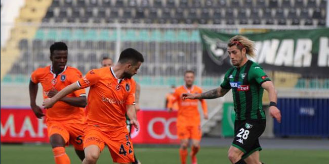 Denizlispor ile Başakşehir maçında gol sesi çıkmadı