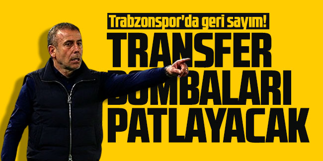 Trabzonspor'da geri sayım! Transfer bombaları patlayacak 