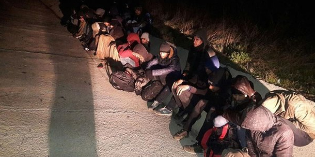Kırklareli’nde 30 sığınmacı yakalandı, 2 kişi gözaltına alındı