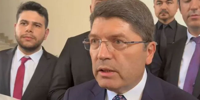 Adalet Bakanı Tunç'tan "Can Atalay" açıklaması