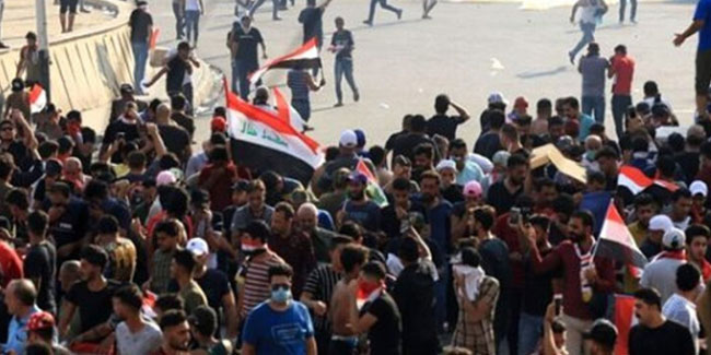 Kerbela'daki gösterilerin neticesi ağır oldu: 13 ölü, 865 yaralı