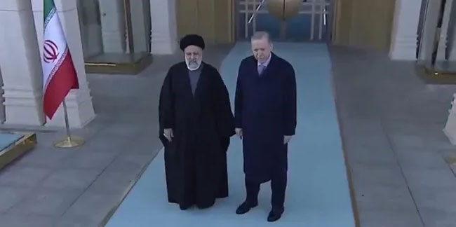 Erdoğan, İran Cumhurbaşkanı Reisi ile görüşüyor: Gündemde Gazze ve İsrail var