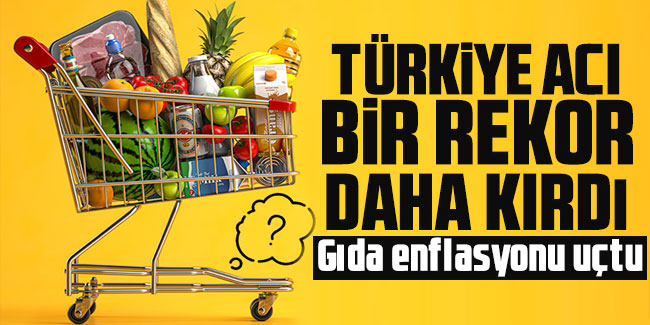 Türkiye’deki gıda enflasyonu uçtu