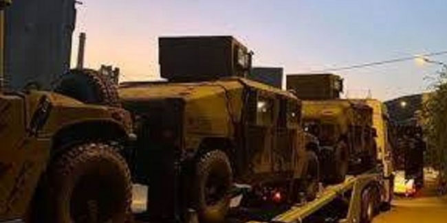Kosova ABD'den zırhlı araçlar aldı