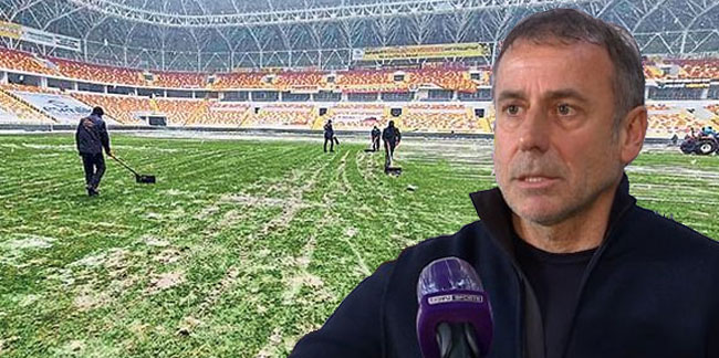 Abdullah Avcı'dan zemin isyanı: Futbolculara o kadar para veriyoruz