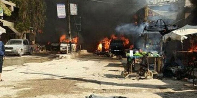 Afrin'de terör saldırısı: 2 sivil yaralandı