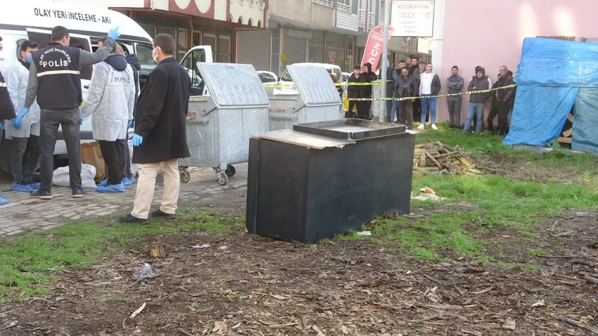 Samsun'daki sandığın içinde çürümüş ceset bulundu