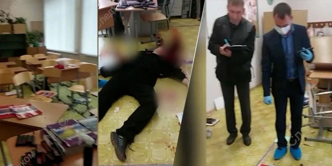 Rusya’da öğrenciden okula silahlı saldırı: 2 ölü, 5 yaralı