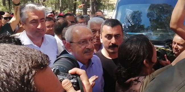 Kemal Kılıçdaroğlu ve CHP'li vekiller Akbelen'de: Ağaç kesimi devam ediyor...