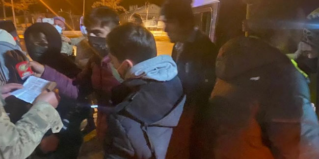 Bitlis'te 122 düzensiz göçmen yakalandı