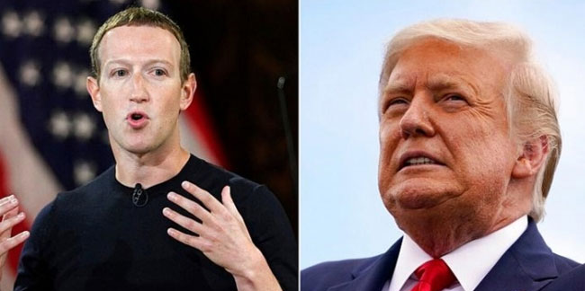Facebook ve Instagram, Trump'ın hesaplarını yeniden kullanıma açtı