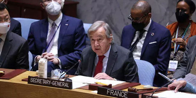 BM Genel Sekreteri Guterres: Her zaman olduğu gibi en yüksek bedeli siviller ödüyor