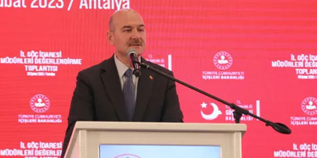 Soylu'dan büyükelçiye çok sert sözler: Pis ellerini Türkiye'nin üzerinden çek