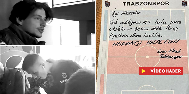 Trabzonsporlu futbolculardan 'Hakkınızı Helal Edin' Mesajı