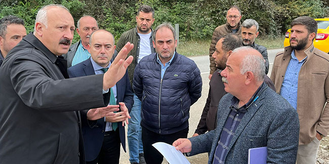 Araklı Belediye Başkanı Çebi, Yeşilyurt Köprüsü için müjdeyi verdi! Eskisi yerine yenisi yapılacak