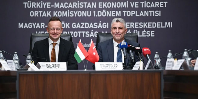 Türkiye-Macaristan ticaret hedefi: 6 milyar dolar