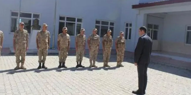 Askeri törenle karşılanan AK Partili il başkanı: Askerliğimi Cizre'de yaptım