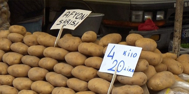 Patatesin fiyatı çıkışa geçti