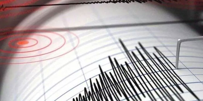 Ege Denizi'nde 3.8 büyüklüğünde deprem