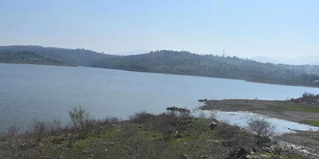 Bodrum'u besleyen barajlarda su seviyesi yüzde 50'den fazla azaldı!