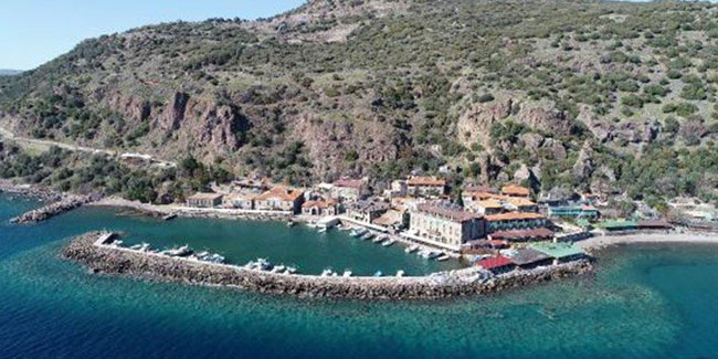 Assos Antik Limanı’ndaki tesisler yeniden açıldı