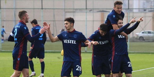 Trabzonspor U19 takımı Başakşehir karşısında galip